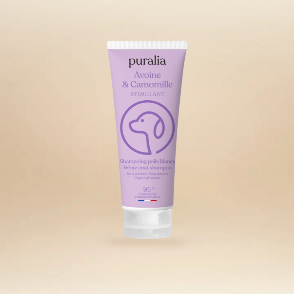 Shampoing poils blancs