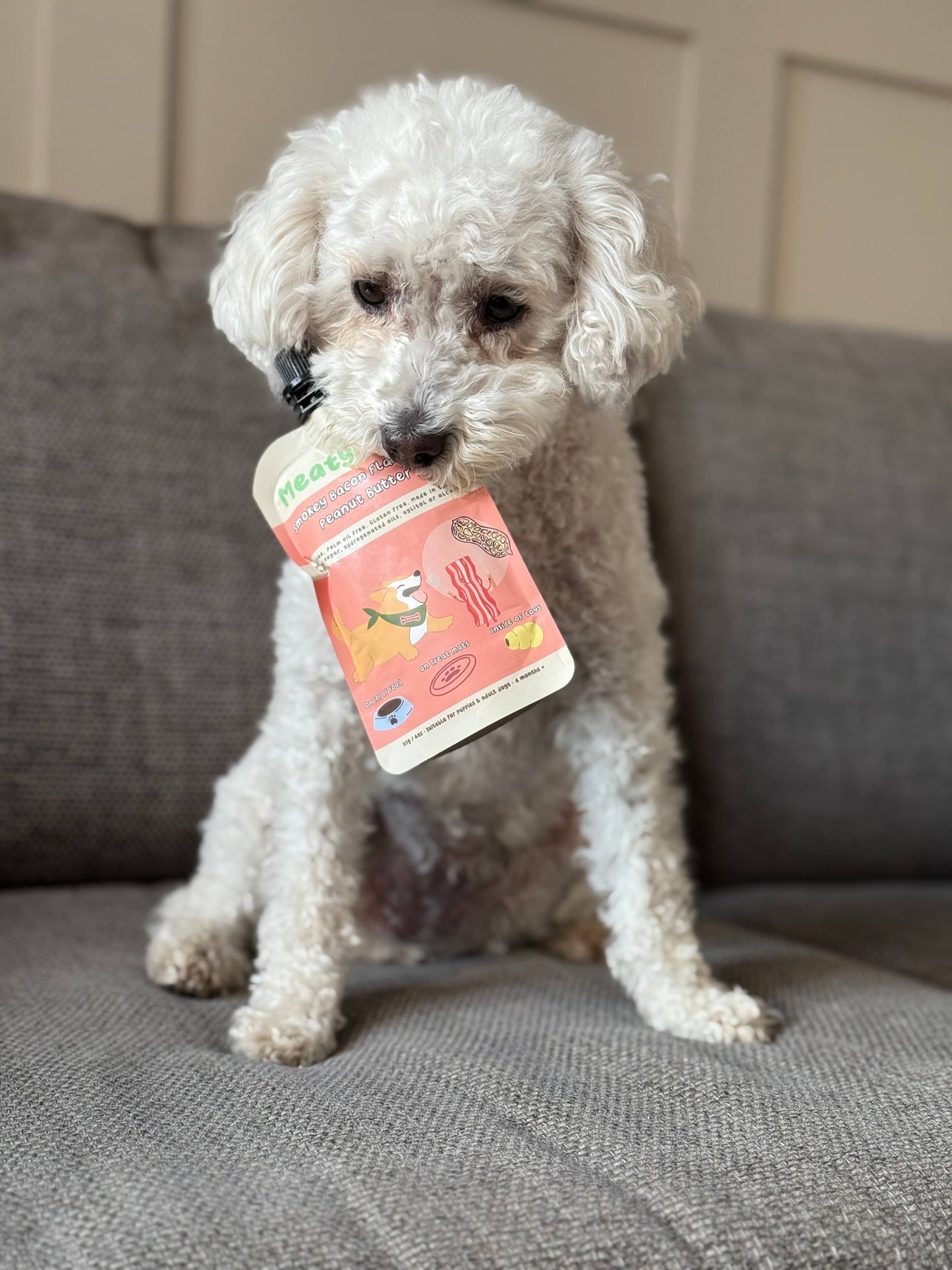 Sachet de beurre de cacahuète Smokey Bacon