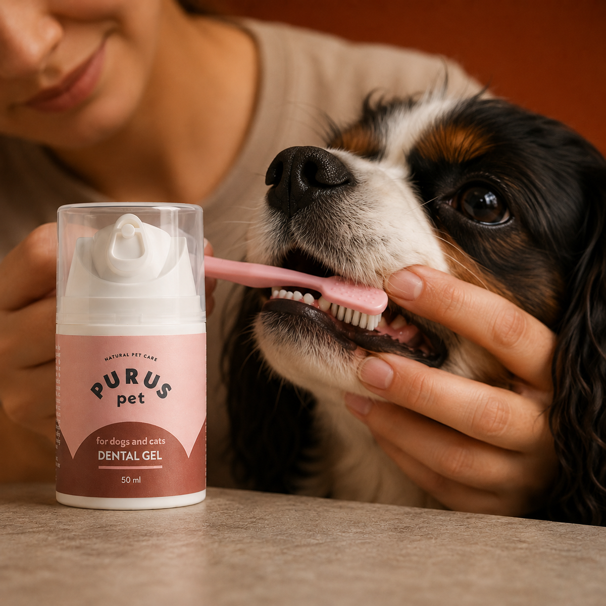 Gel dentaire pour chien et chat 50 ml