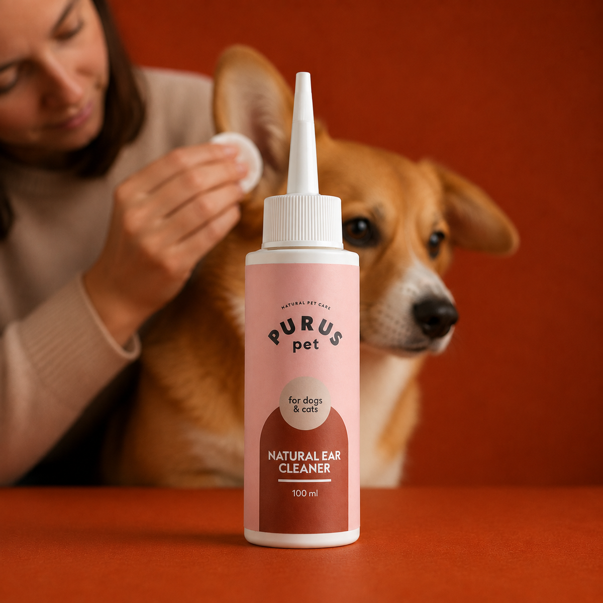 Nettoyant pour oreilles chiens et chats 100 ml