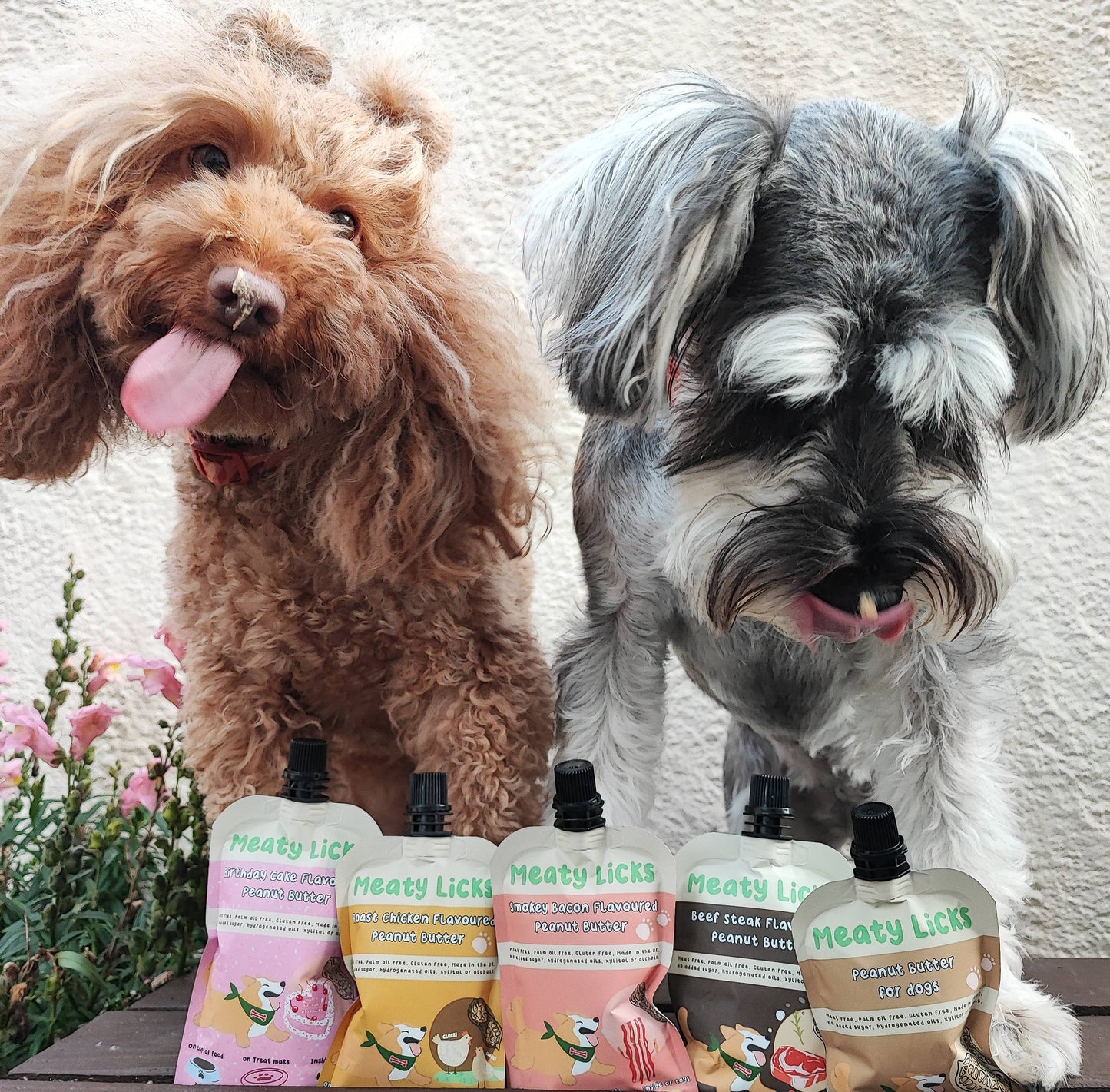 Sachet de beurre de cacahuète aromatisé au gâteau d'anniversaire