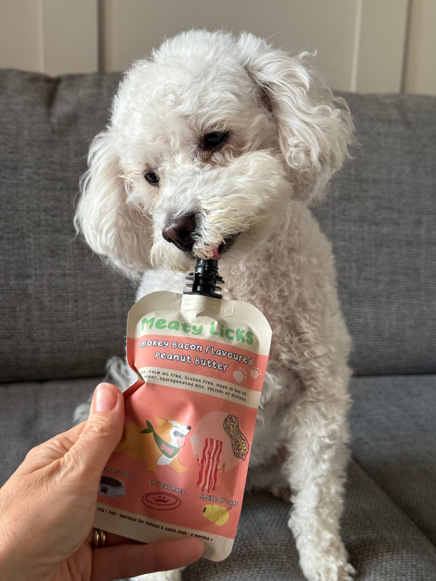 Sachet de beurre de cacahuète Smokey Bacon